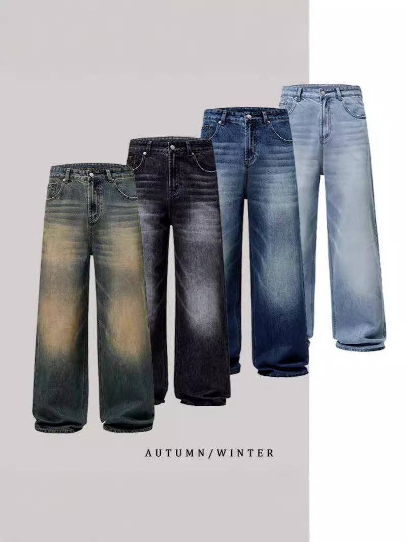 SALINA TRADING INC - Vendita all'ingrosso Jeans - Uomo - Jeans da uomo a gamba dritta e vestibilità ampia casual.4