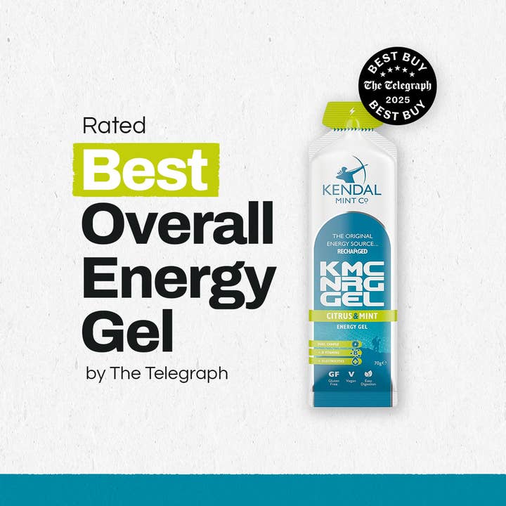 Kendal Mint Co® - Wholesale Sports/Energy Drink - KMC NRG GEL+ Citrus & Mint Caffeine Energy Gel 70g15