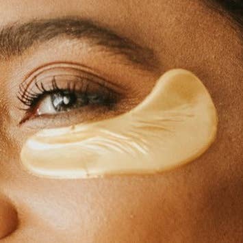 Lux Glow Skin Care – wholesale Eye treatment mask – Lux Glow 24k Gold Eye Masks - 10 Pairs each box0