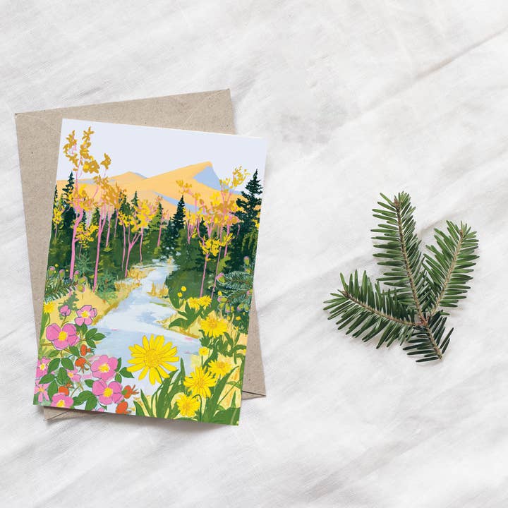Lizz Miles Art - Wholesale Everyday Greeting Card - Yukon Greetings Card