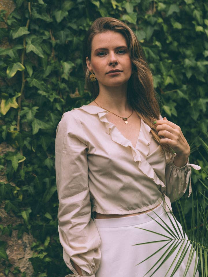 BLUSA RUSSULA - ECRU por atacado de SIZ