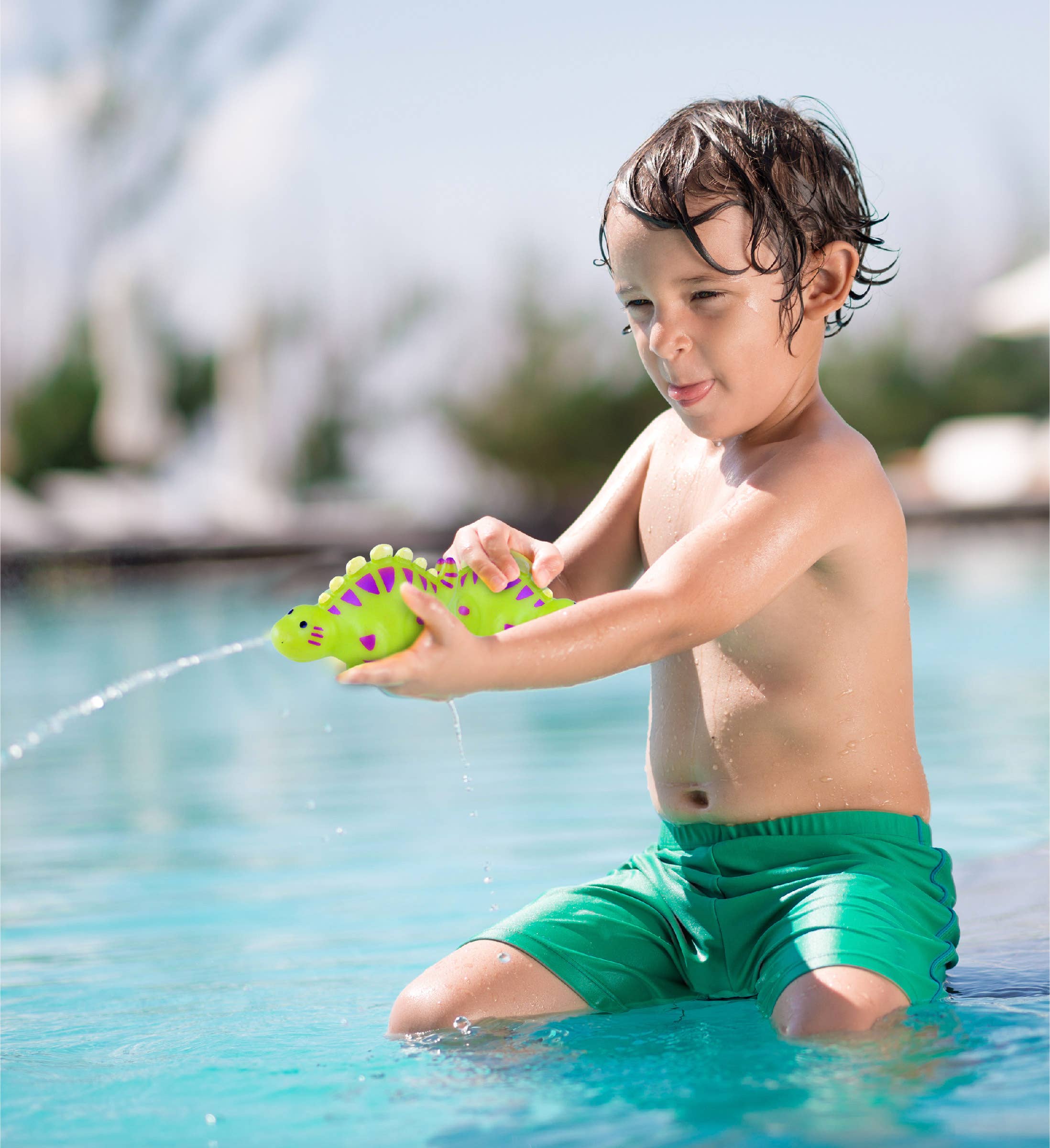 Cota Global - Wholesale Bath Toy - Baby - Squirter - Stegosaurus6