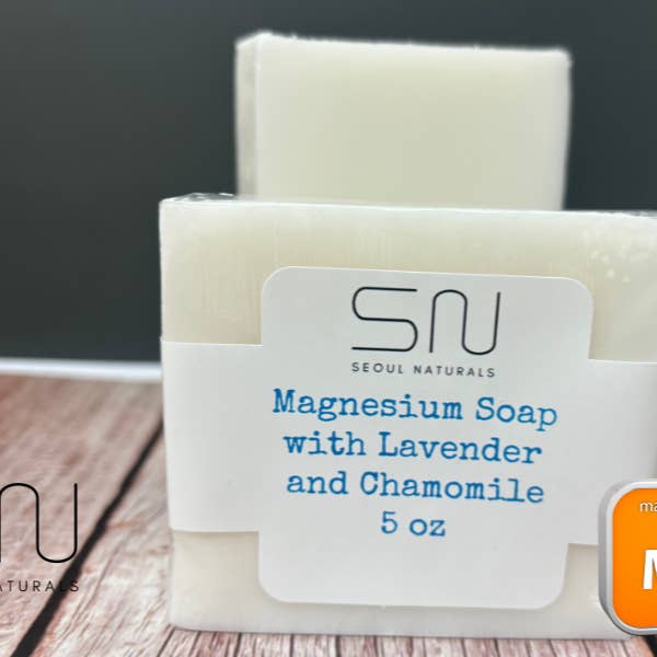 Seoul Naturals - Wholesale Bar Soap - Magnesium Soap with Lavender and Chamomile - Wholesale1