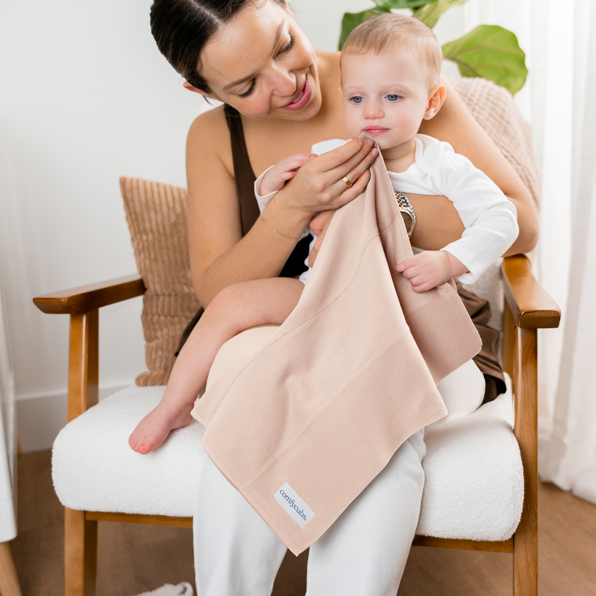 Comfy Cubs - Wholesale Burp Cloth - Baby - Baby Burp Cloths Set, Large 6-Layer, 100% Cotton Comfy Cubs58