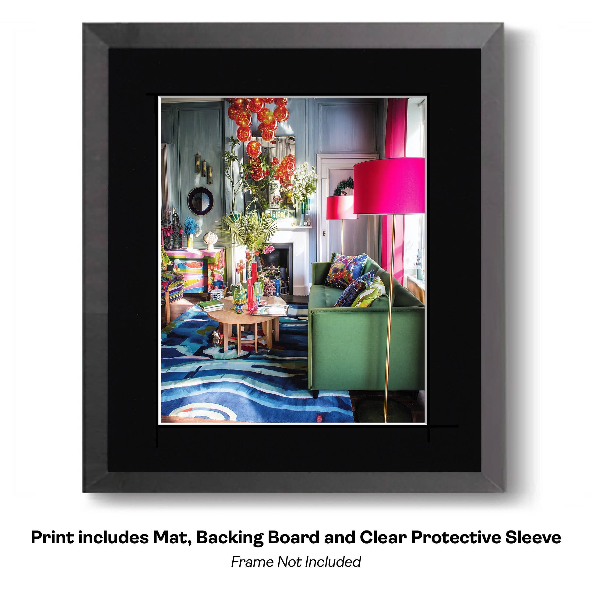 Mowbi – Großhandel Kunstdruck – Maximalistische moderne klassische Bibliothek: Zu viel ist nie genug7