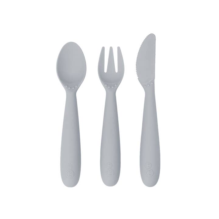 ezpz - Vente Set de couverts – enfant et bébé - Happy Ustensiles (tout-petit/enfant d'âge préscolaire de 2 ans et plus)