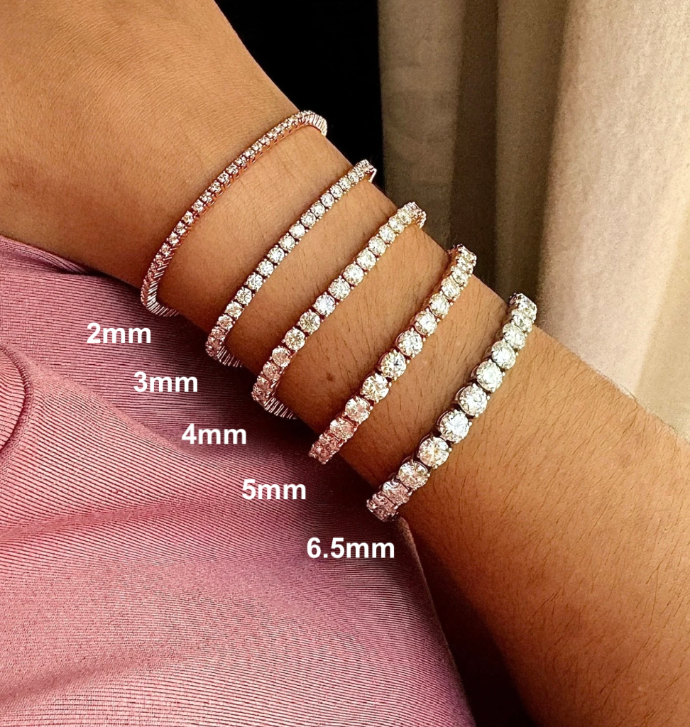 brillare collective – wholesale Tennis bracelet – VVS1 Moissanite Tennis Bracelets & Diamond-Alternative Jewel3