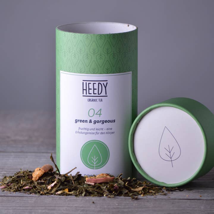 No 04 green & gorgeous for engroshandel hos HEEDY Organic Tea