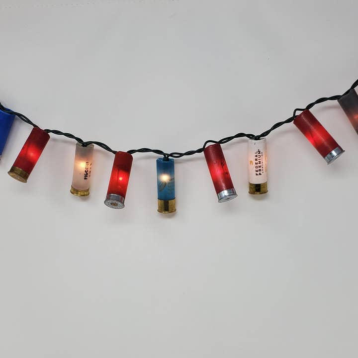 More Than Christmas, Inc - Wholesale String Lights - 35 Light Shotgun Shell Light Set - Multi