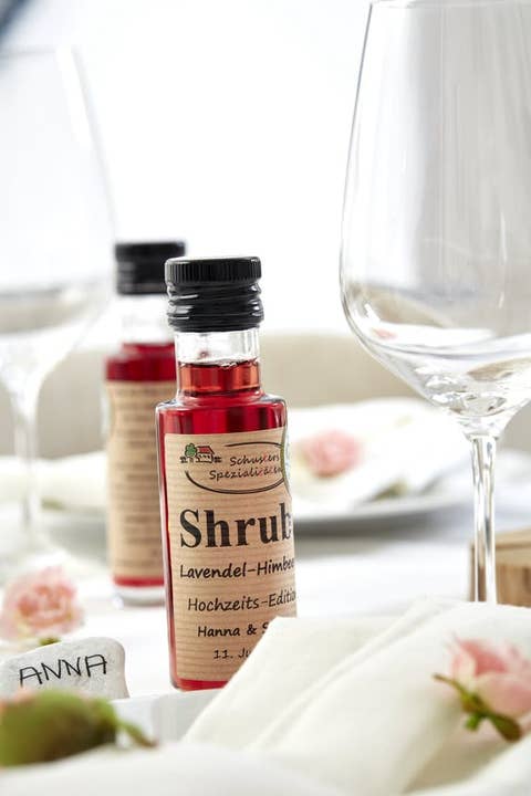 Shrub! - Vente Sodas/boissons gazeuses - Arbuste lavande-framboise2