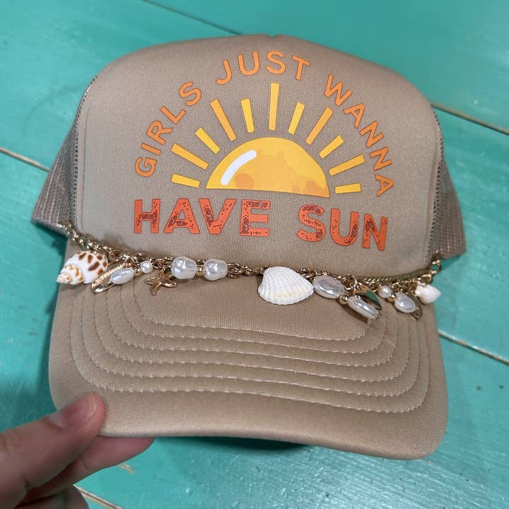 Vibes Hat Company – wholesale Truckerkeps – Dam – Tjejer Vill Bara Ha Sol Trucker | Sommarkepsar | Solsken