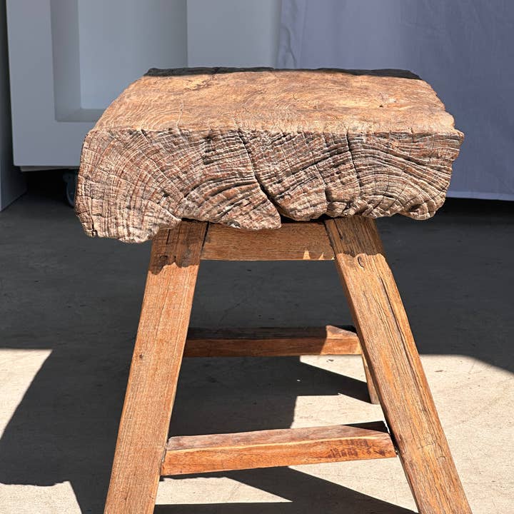 Office Objets - Wholesale Stool - Solid Asian teak stool or side table146