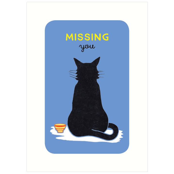 Missing You | Friendship Greeting Card for wholesale by Lucca Paperworks