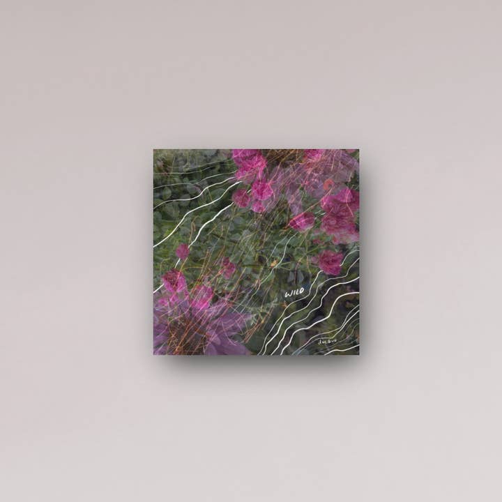 "sauvage et libre" - série : tu exploses, impression sur métal pour la vente par DOEQUO