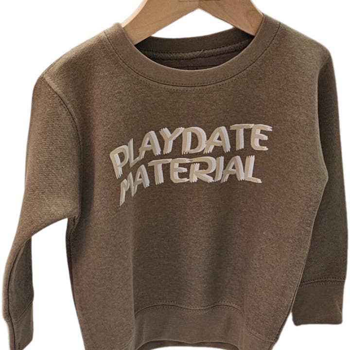 ntrl co. - Wholesale Sweatshirt - Kids - Valentine PLAYDATE Sweatshirt