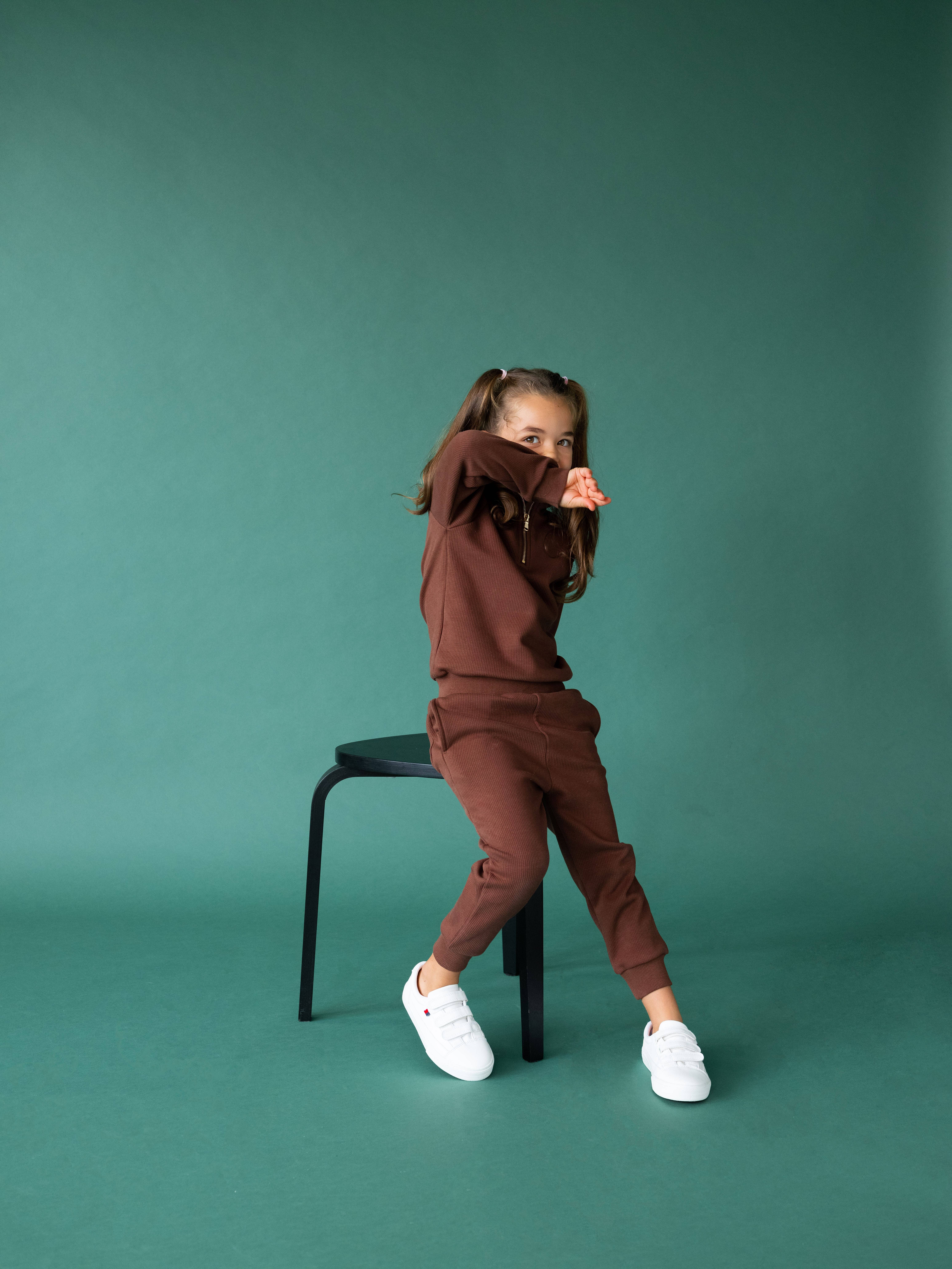 Walnut Kids Fleeced Tracksuit Ribbed Cotton for wholesale on Faire5