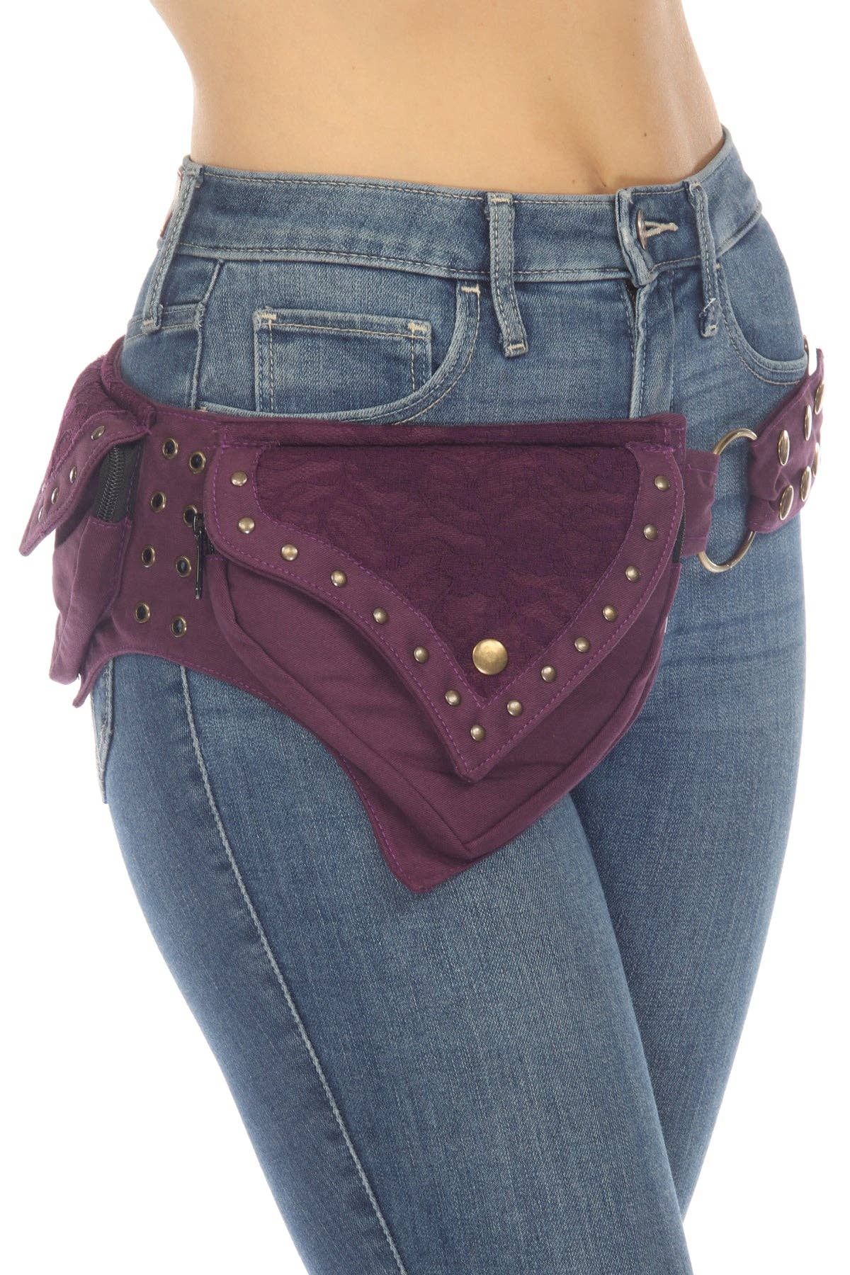 Lakhays Collection Inc. - Venta al por mayor Riñonera - Mujer - Cinturón multiusos de algodón The Wanderer29