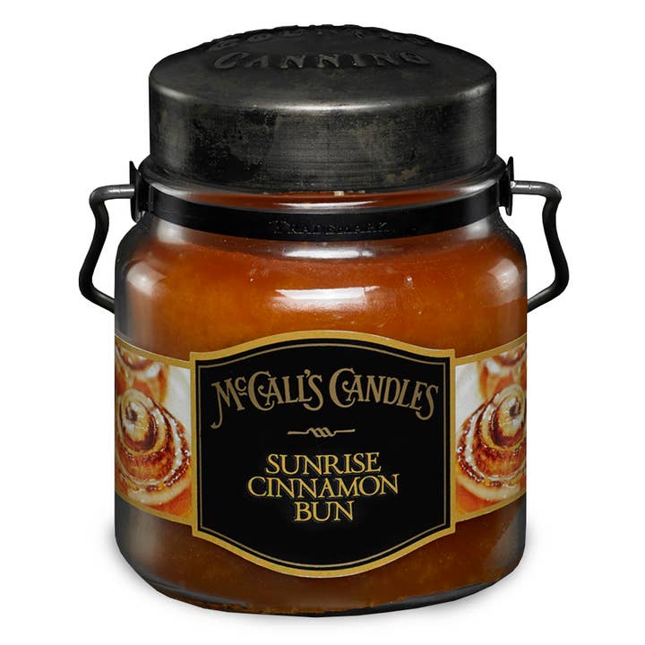 Double Wick Classic 16oz-SUNRISE CINNAMON BUN for wholesale by McCall's Candles