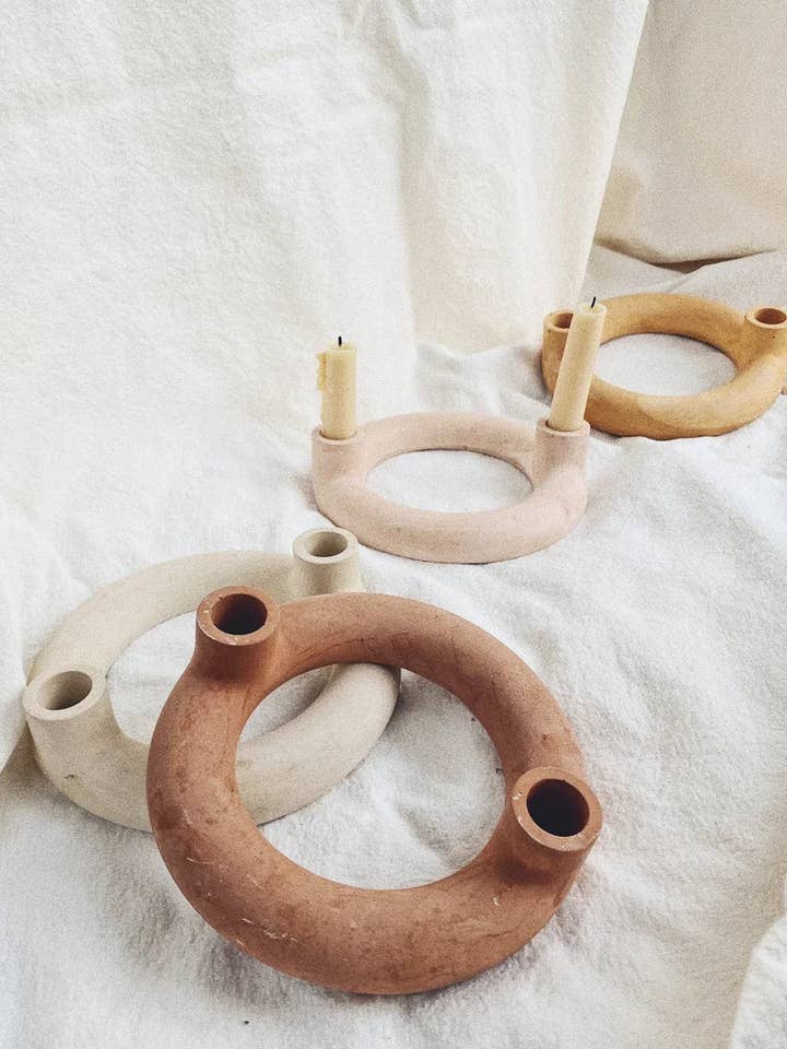 Full Moon Candle Holder for wholesale by Whiskey + Wine