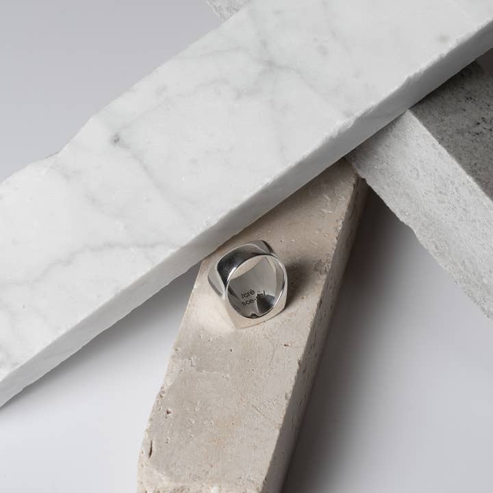 Crés-cere Rings - Wholesale Jewelry - Men's - Sydney Magna - 925 Sterling Silver Ring Black Onyx - Men4