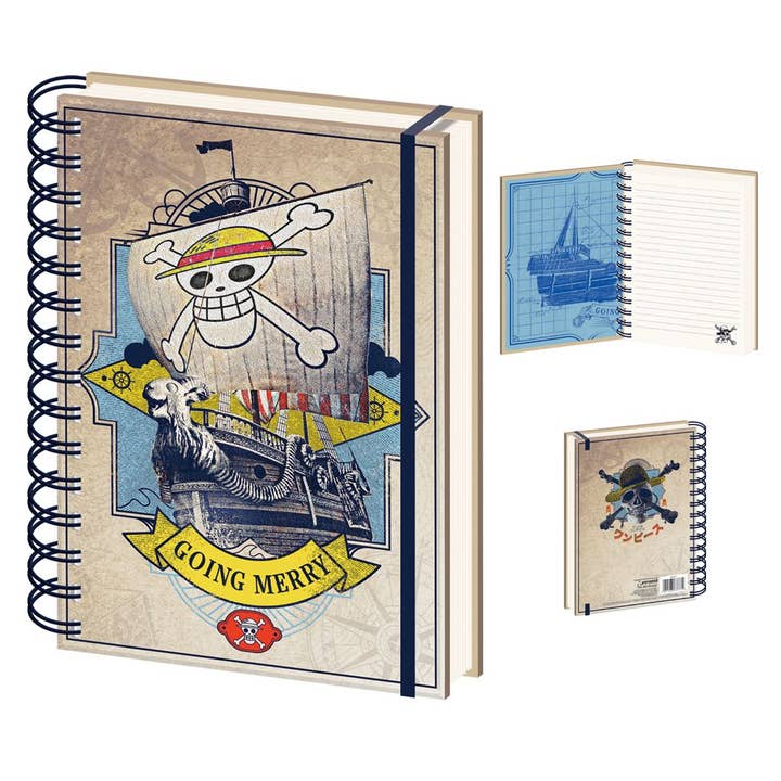 Pyramid International - Wholesale Notebook - One Piece Live Action (Going Merry) A5 Wiro Notebook