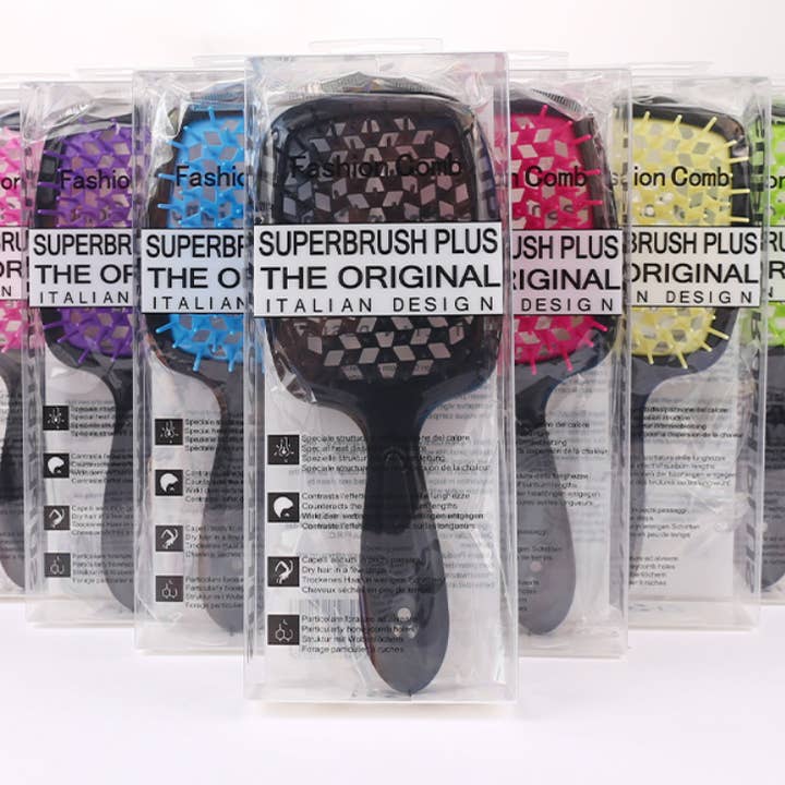 XO Fashion - Wholesale Hair Brush/Comb - HCC001 Wide Tooth Fluffy Hair Massage Scalp detangle Comb1