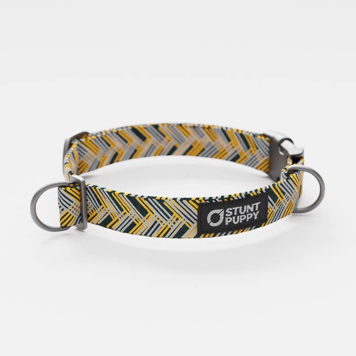 Green Bay Snackers Everyday Collar for wholesale by Stunt Puppy