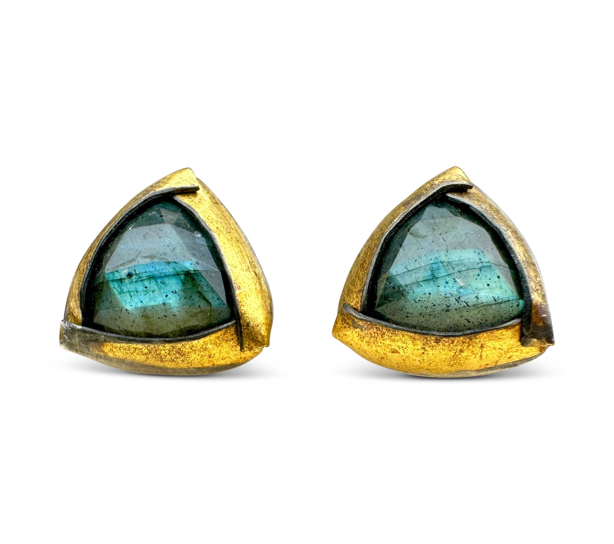 Austin Titus Studio - Wholesale Stud/Post Earrings - Tri Fold Studs1