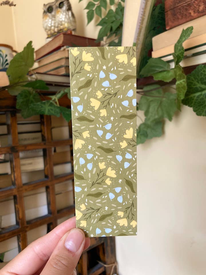 Plants and Flowers Bookmark for wholesale by Tales and Pages Shop