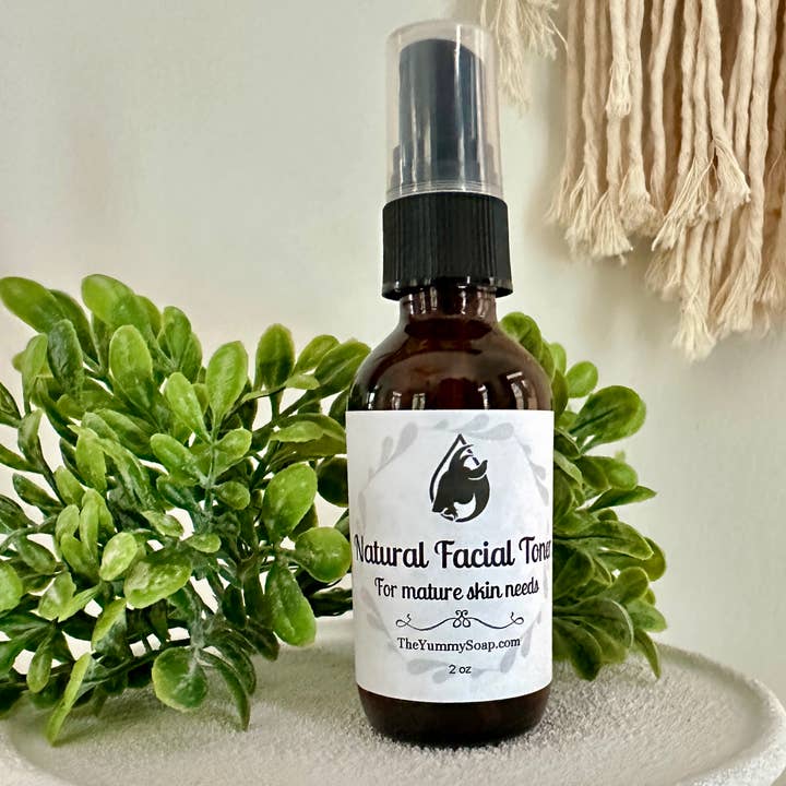 The Yummy Soap – Engroshandel Ansigtstoner – Ansigtstoner til moden hud ~ Holistisk toner til aldrende hud
