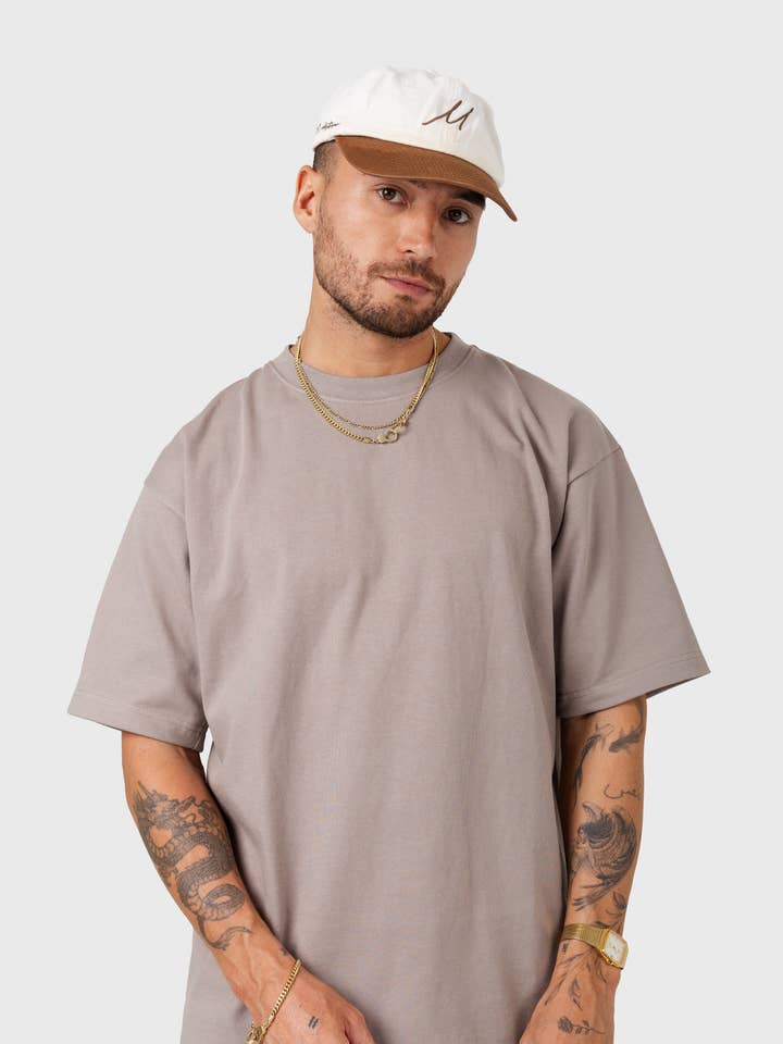 Essential Box Tee - Grey for wholesale by Lost In Nowhere