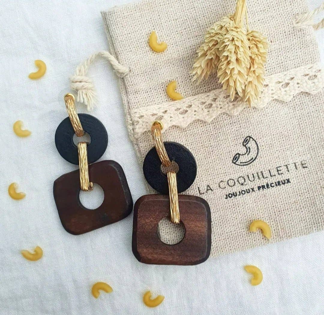 La Coquillette - Wholesale Dangle Earrings - BRUNA1
