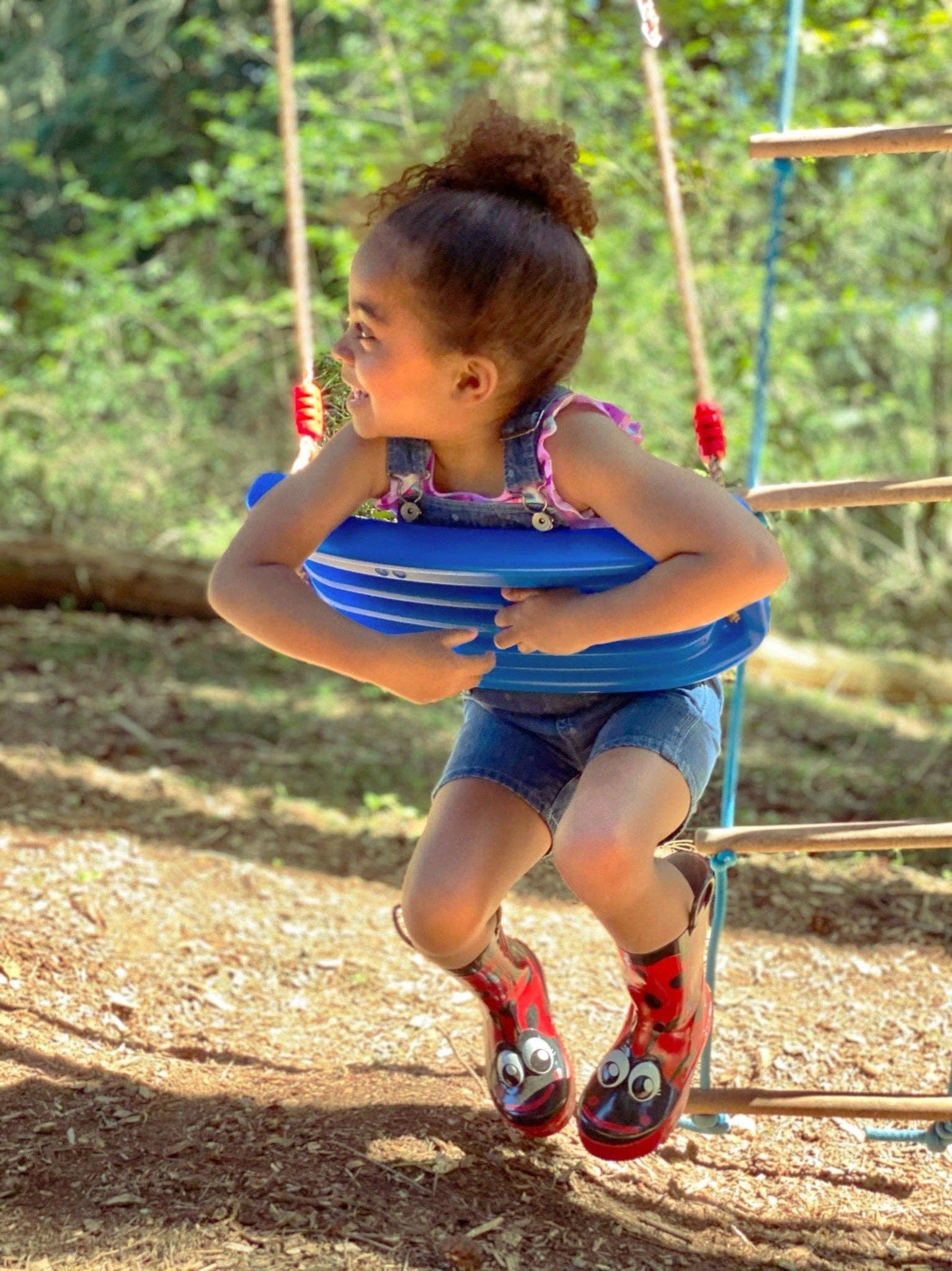 Kids Lucy Ladybug Rain Boot - Red for wholesale on Faire9