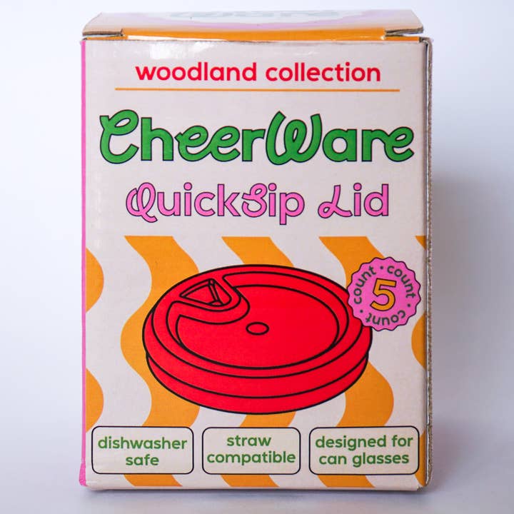 Cheerware – Tampas de bebidas por atacado – Tampa QuickSip | Tampa Reutilizável Fofa para Copos de Lata4
