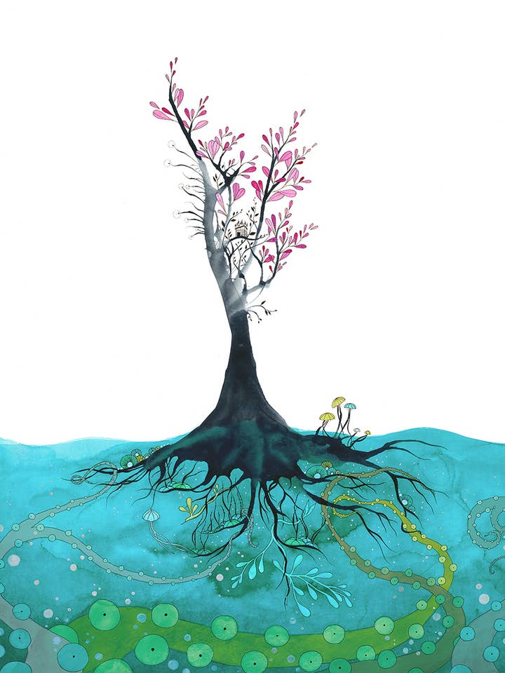 Tu e Eu, Céu e Mar - Impressão Artística, Grande por atacado de Melissa Moss Art