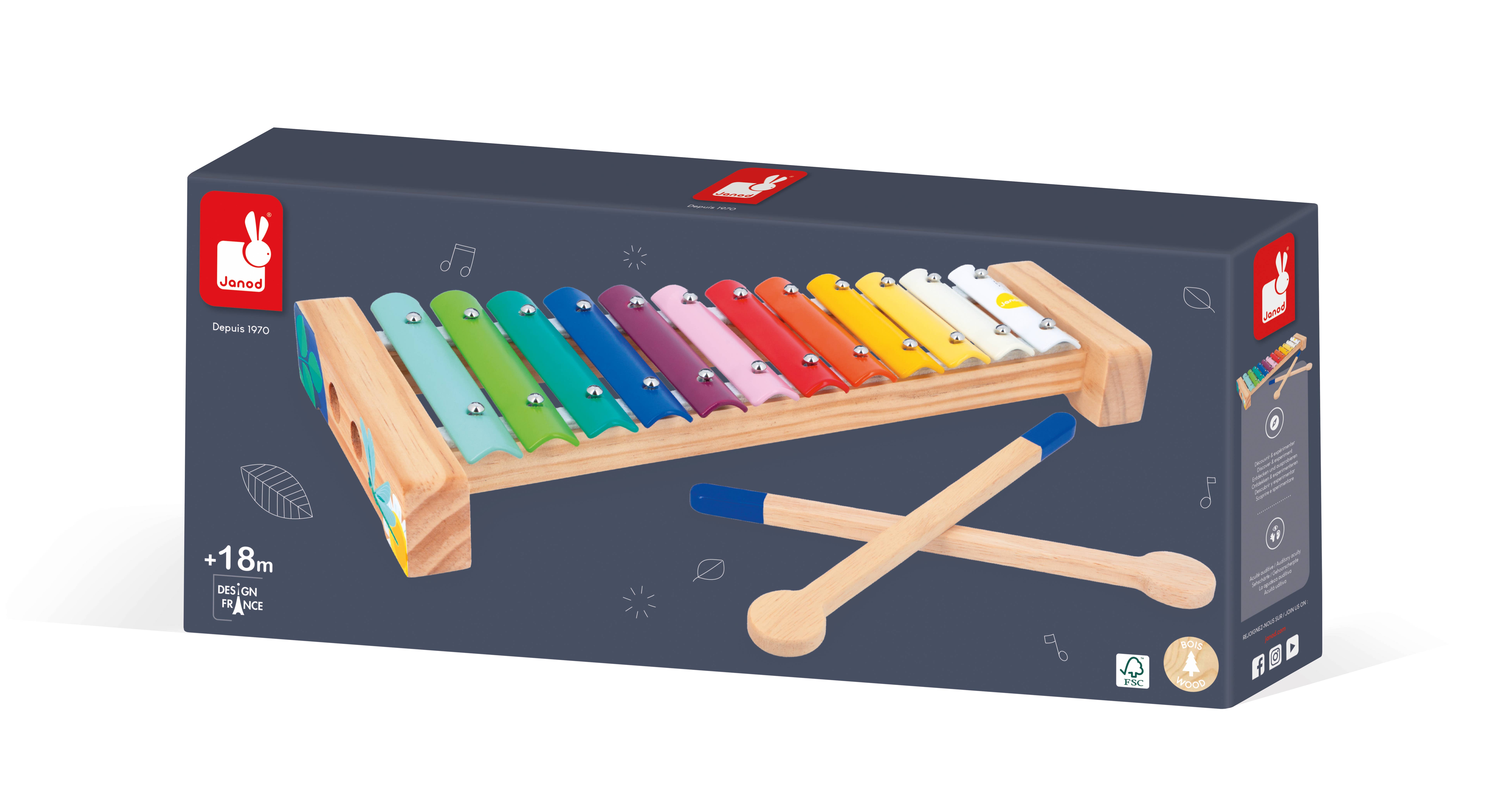 Janod - Wholesale Musical Toy - Kids & Baby - Musical Forest Xylophone4