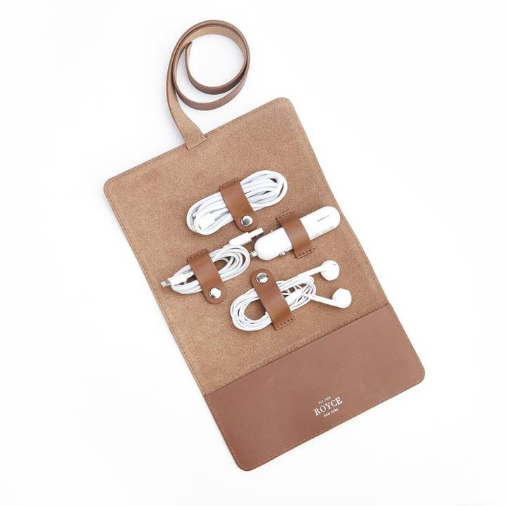 ROYCE New York - Wholesale Cord Holder - Tech Cord Accessory Organizer