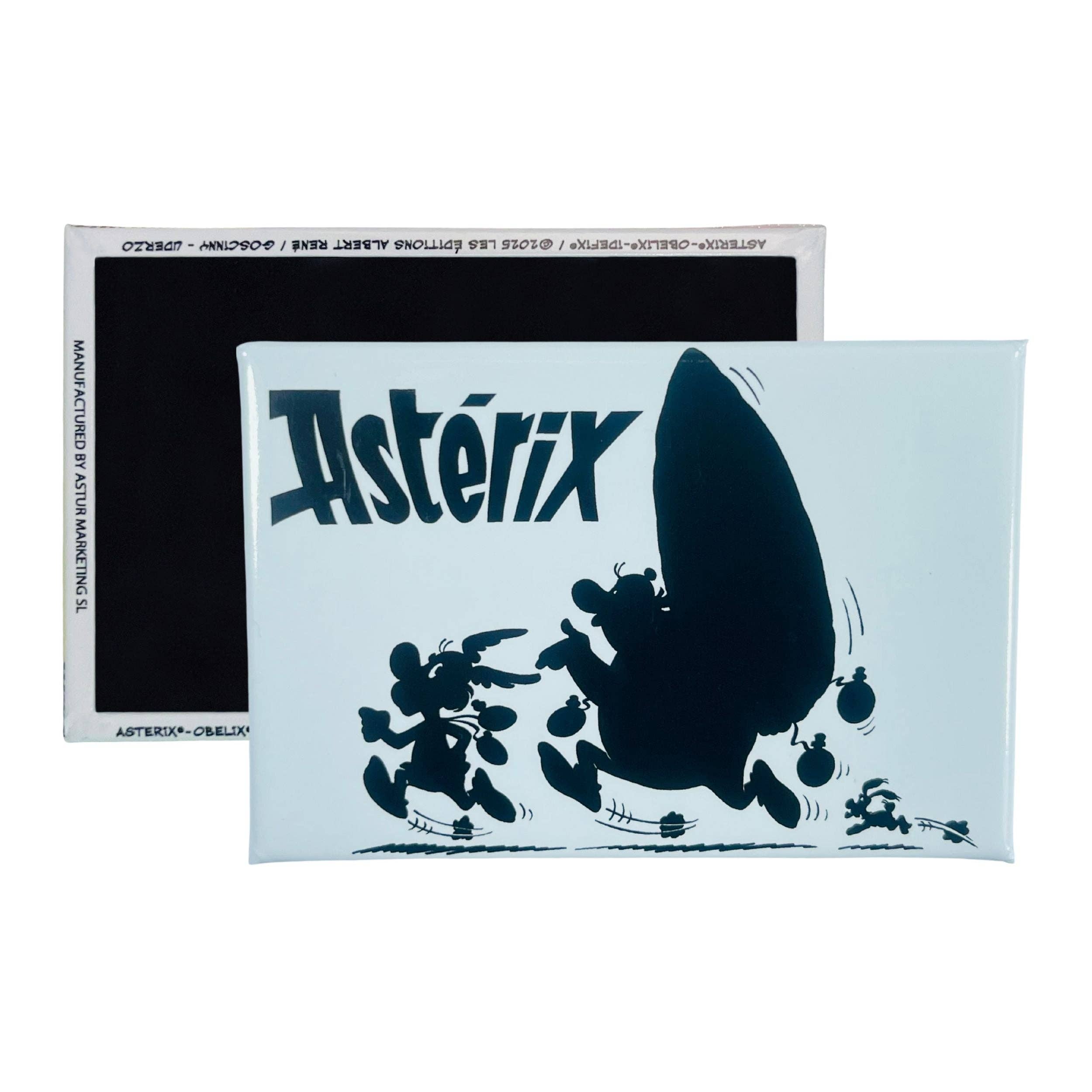 Astur Pins - Wholesale Lapel Pin/Button - MAGNET © Asterix, Obelix and Dogmatix – Silhouettes - B#450