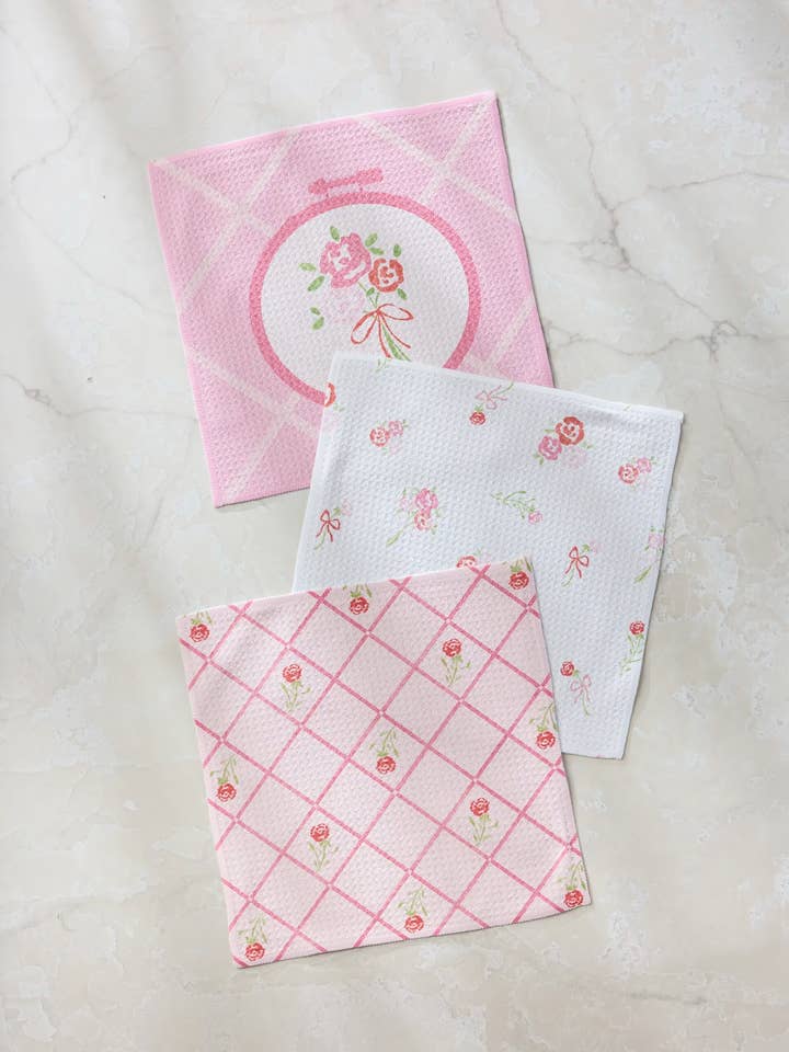 Granny's Embroidery Dishcloth Set for wholesale by Geometry