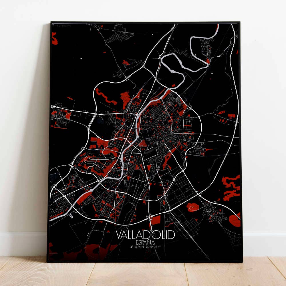 mapospheres – wholesale Poster – Affisch av Valladolid | Spanien1