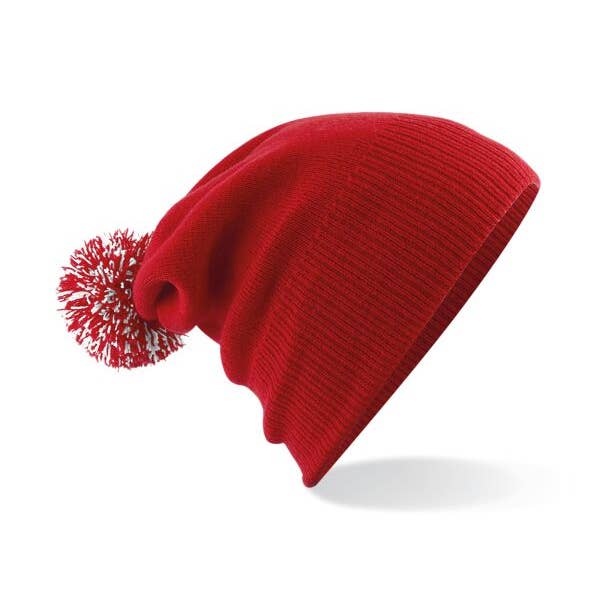 Logo Free Clothing – wholesale Beanie – Women's – Beechfield Snowstar® Beanie | Unisex | Two-Tone Pom-Pom | 25 Colours | One Size11