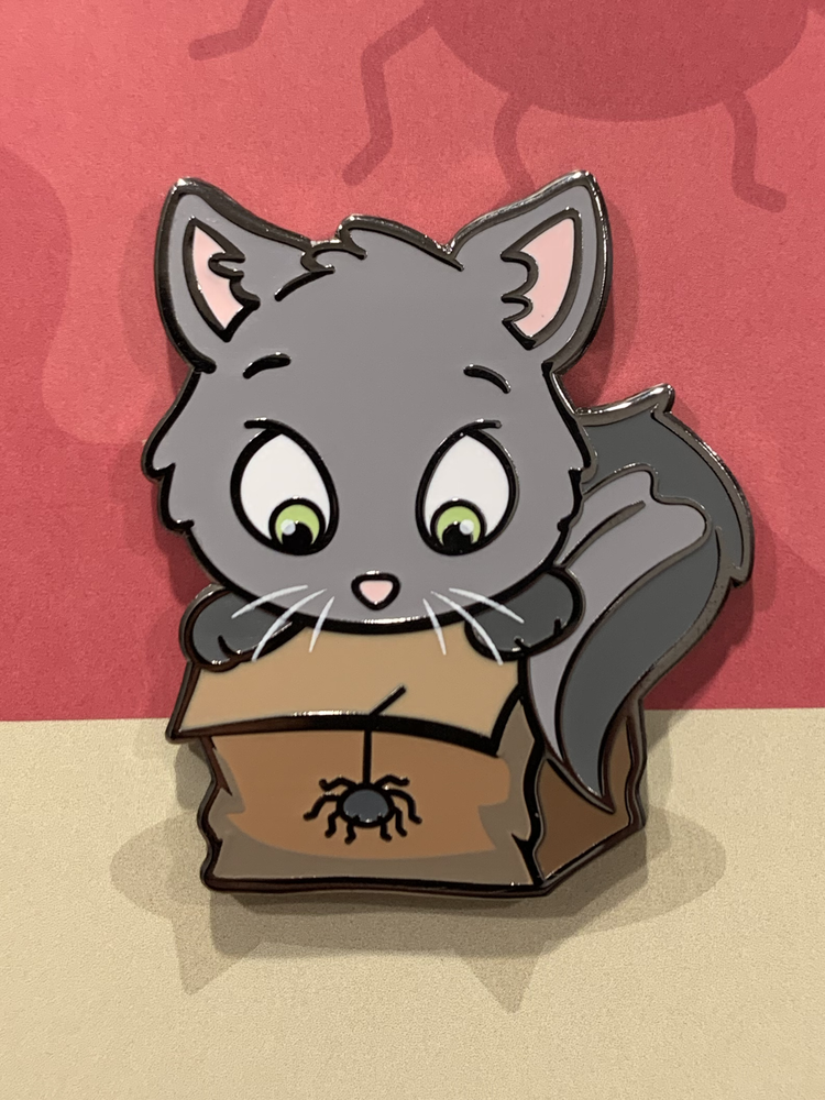 rose & roo - Wholesale Lapel Pin/Button - Scaredy Enamel Pin2