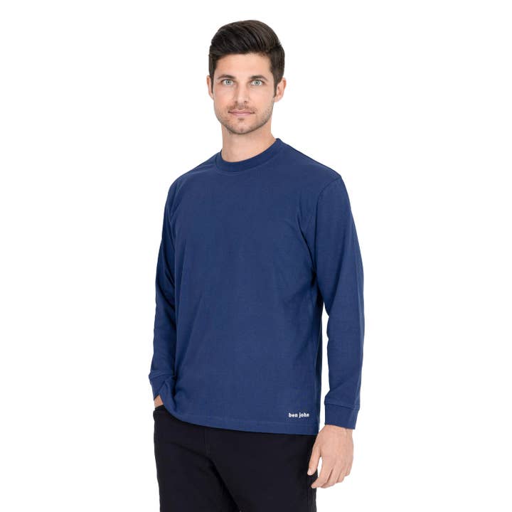 Long Sleeve Crew Neck T-Shirt for wholesale by ben john