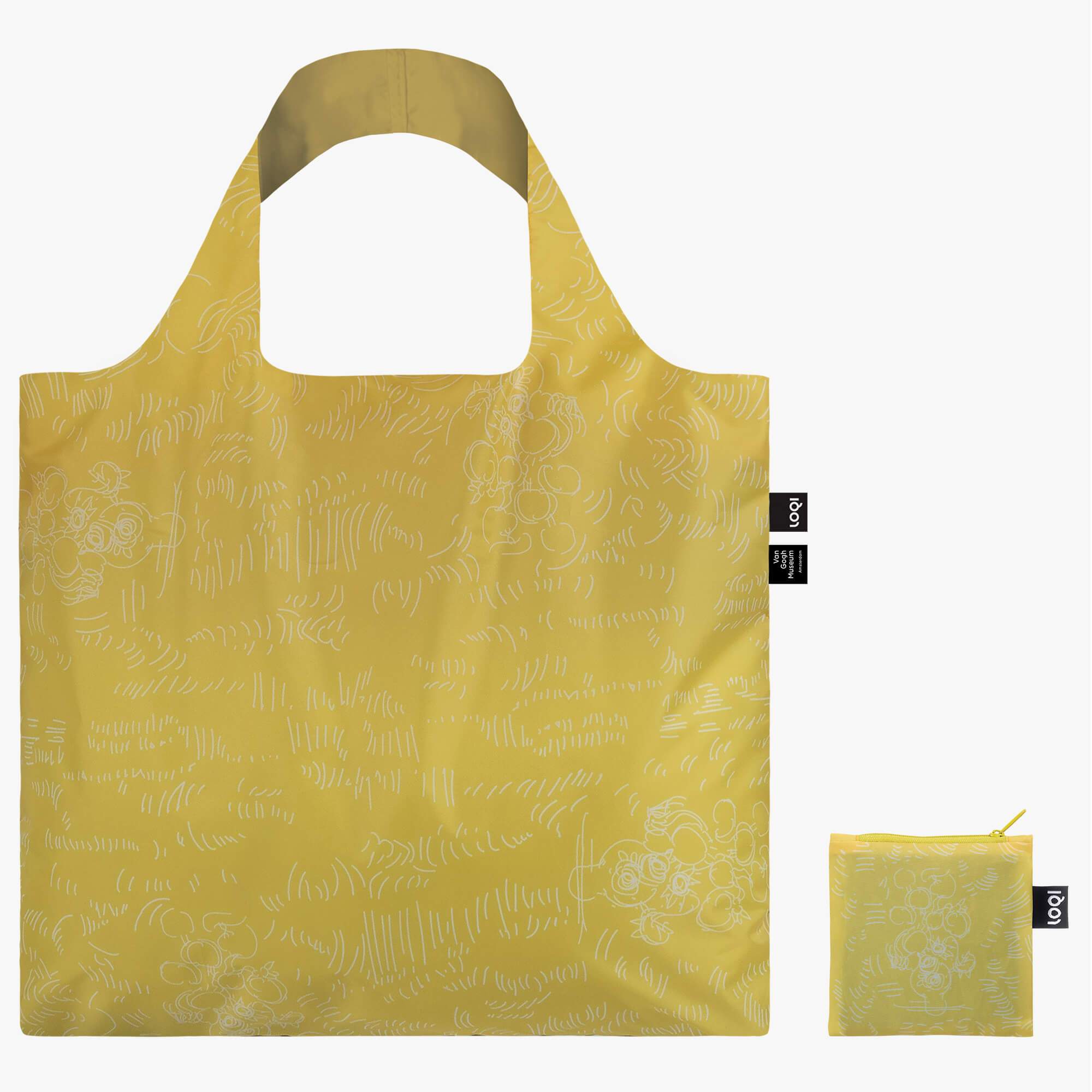 LOQI LLC - Wholesale Tote Bag - Unisex - VINCENT VAN GOGH Sunflowers Recycled Bag2