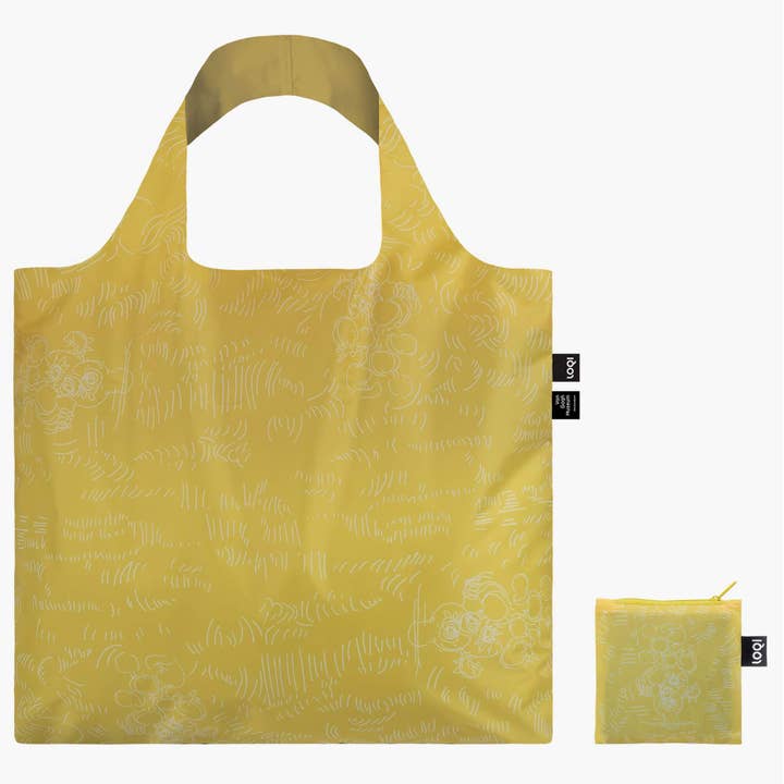 LOQI LLC - Wholesale Tote Bag - Unisex - VINCENT VAN GOGH Sunflowers Recycled Bag2
