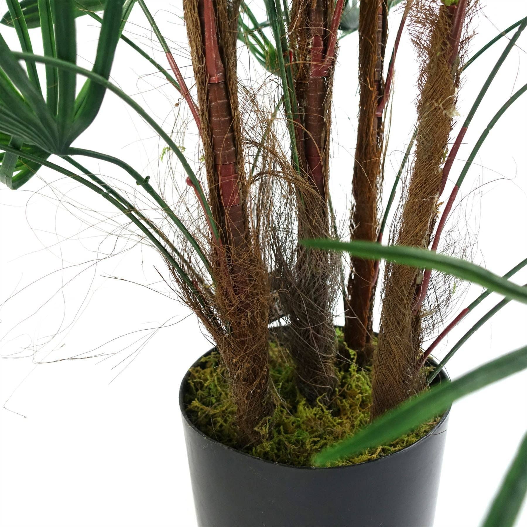 ZenZies - Wholesale Artificial Plant - ZenZies - Beautiful Fan Palm Artificial Tree - 120 cm.2