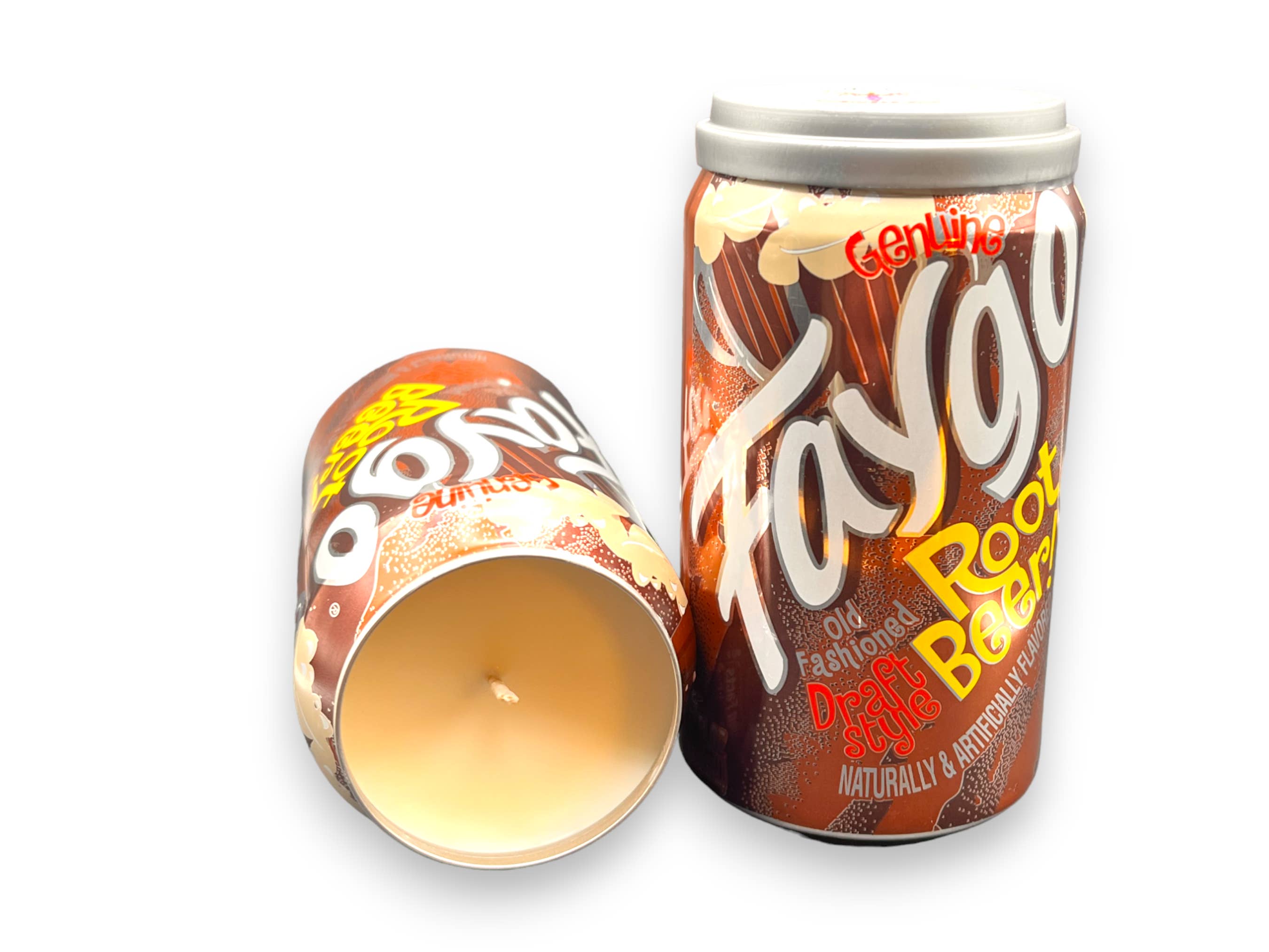 Nefer Designer Candles & Home Decor - Wholesale Jar/filled candle - Faygo Root Beer Pop Soy Candle