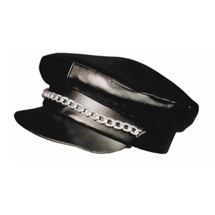 BLACK ROCKER CAP for wholesale by Party Pro