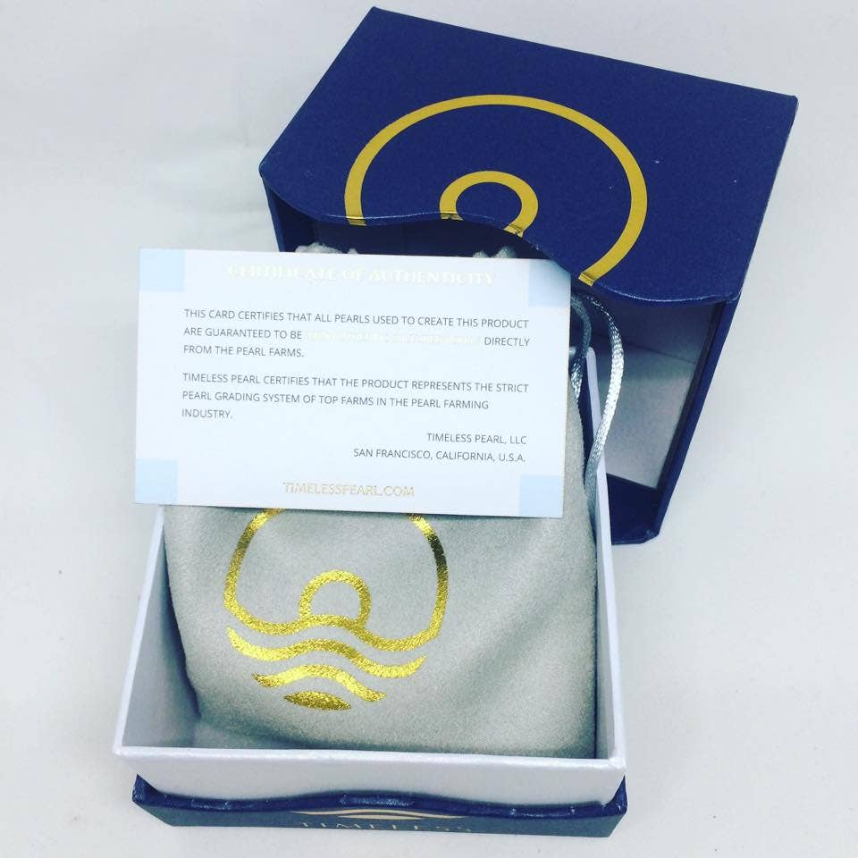 Timeless Pearl - Wholesale Dangle Earrings - Tahitian Beauty Pearl Earrings4