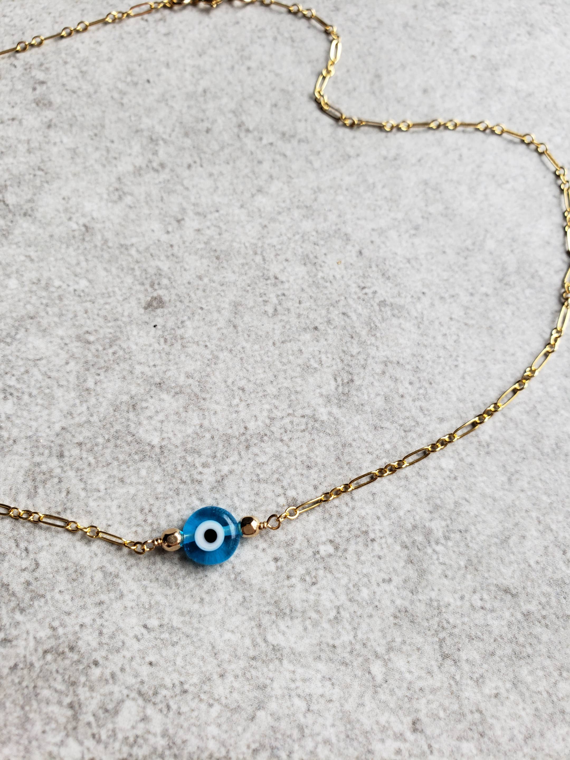 Paige Anna Jewelry - Wholesale Pendant/Charm Necklace - Evil Eye Necklace - Large Bead4